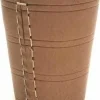 Hot Games Dobbelstenen>Dobbelbeker-Set Mini 5 Cm. Naturel Leder