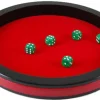 Hot Games Dobbelstenen>Dobbelpiste 34 Cm - Rood Vilt