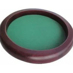 Hot Games Dobbelspellen>Dobbelpiste Bruin Hout Rond 35Cm