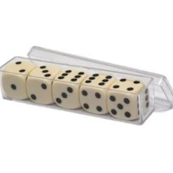 Hot Games Dobbelstenen>Dobbelstenen (5X) 16Mm