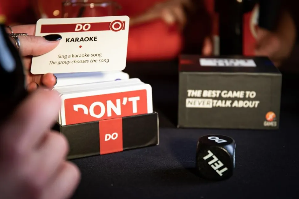 JR Games Partyspellen>Don'T Tell