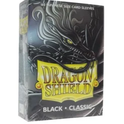 Arcane Tinmen Sleeves (Small Cards)>Dragon Shield - Small: Black (60)
