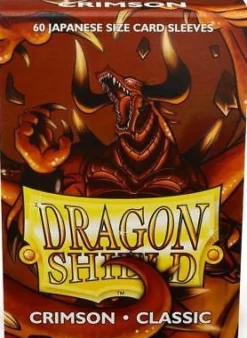Arcane Tinmen Sleeves (Small Cards)>Dragon Shield - Small: Crimson (60)