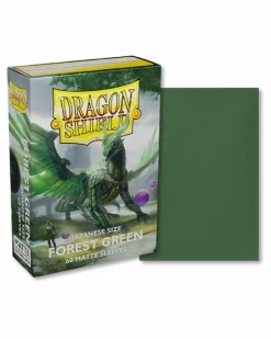 Arcane Tinmen Sleeves (Small Cards)>Dragon Shield - Small Forest Green Matte (60)