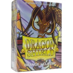 Arcane Tinmen Sleeves (Small Cards)>Dragon Shield - Small: Orange (60)
