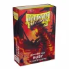 Dragon Shield Sleeves (Small Cards)> - Small Ruby Matte (60)