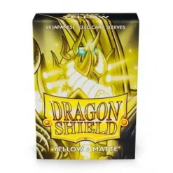 Arcane Tinmen Sleeves (Small Cards)>Dragon Shield - Small: Yellow Matte (60)