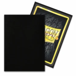 Arcane Tinmen Sleeves (Standard Size)>Dragon Shield - Standard: Black Matte Non-Glare (100)