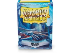 Arcane Tinmen Sleeves (Standard Size)>Dragon Shield - Standard: Blue Matte (100)
