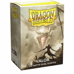 Arcane Tinmen Sleeves (Standard Size)>Dragon Shield - Standard: Dual Valor Matte (100)
