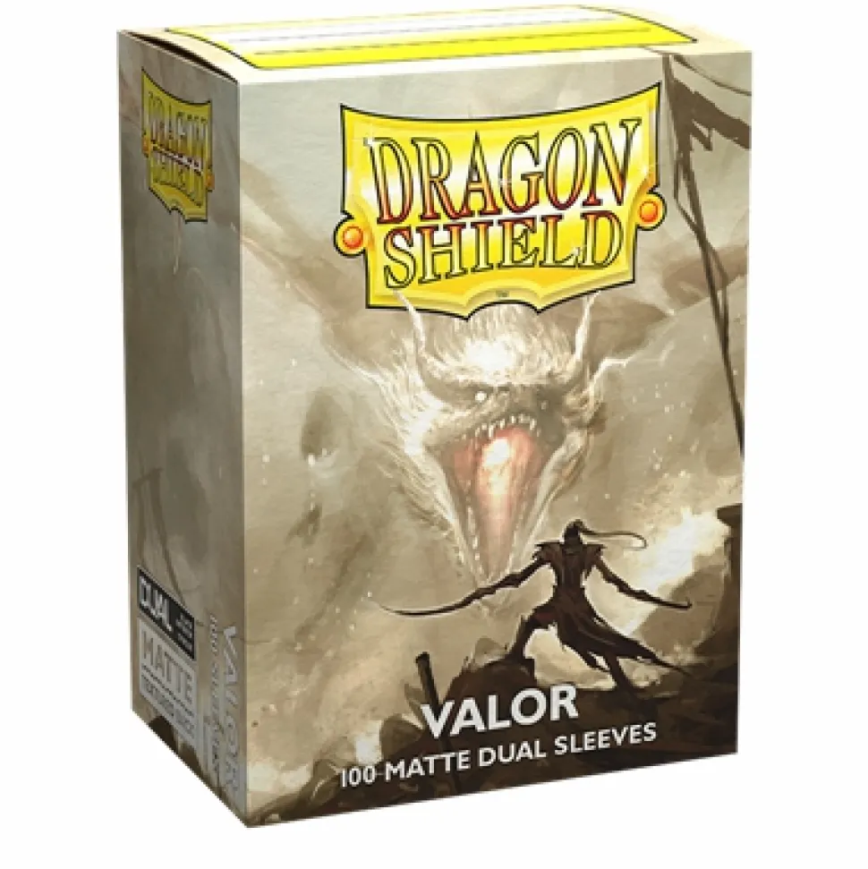 Arcane Tinmen Sleeves (Standard Size)>Dragon Shield - Standard: Dual Valor Matte (100)