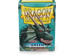 Dragon Shield Sleeves (Standard Size)> - Standard: Green (100)