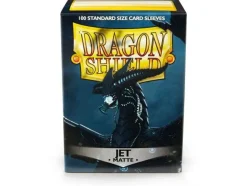 Arcane Tinmen Sleeves (Standard Size)>Dragon Shield - Standard: Jet Matte (100)