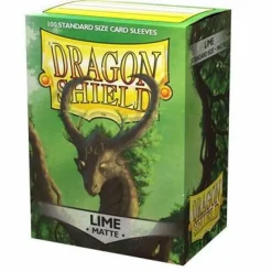 Arcane Tinmen Sleeves (Standard Size)>Dragon Shield - Standard Lime Matte (100)