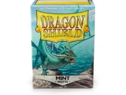 Arcane Tinmen Sleeves (Standard Size)>Dragon Shield - Standard: Mint Matte (100)
