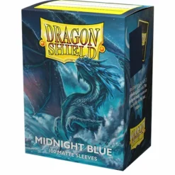 Arcane Tinmen Sleeves (Standard Size)>Dragon Shield - Standard Midnight Blue (100)