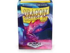 Arcane Tinmen Sleeves (Standard Size)>Dragon Shield - Standard: Purple Matte (100)