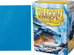 Arcane Tinmen Sleeves (Standard Size)>Dragon Shield - Standard: Sapphire Matte (100)