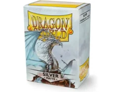 Arcane Tinmen Sleeves (Standard Size)>Dragon Shield - Standard: Silver Matte (100)