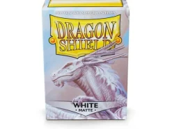 Arcane Tinmen Sleeves (Standard Size)>Dragon Shield - Standard: White Matte (100)
