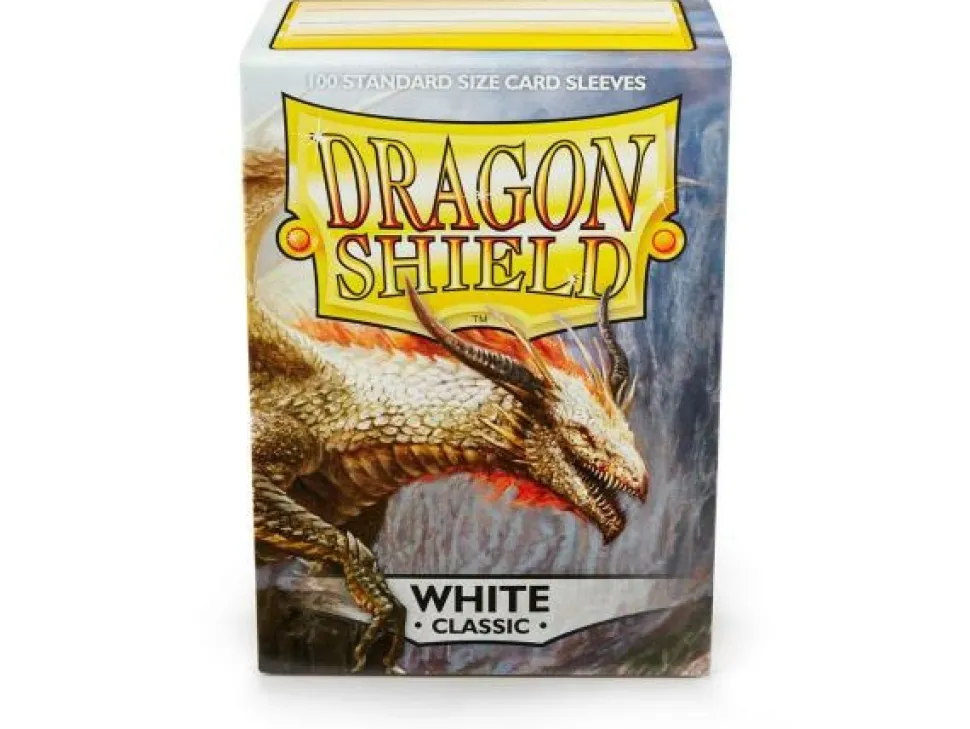 Dragon Shield Sleeves (Standard Size)> - Standard: White (100)