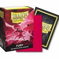Arcane Tinmen Sleeves (Small Cards)>Dragon Shield Sleeves - Fury Matte Dual (100 Stuks)