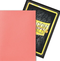 Arcane Tinmen Sleeves (Standard Size)>Dragon Shield Sleeves - Peach Matte Dual (100 Stuks)
