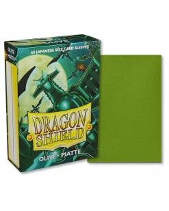 Arcane Tinmen Sleeves (Small Cards)>Dragon Shield: Small - Olive Matte (60)