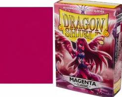 Arcane Tinmen Sleeves (Standard Size)>Dragon Shield Standard Classic Sleeves - Magenta (60)
