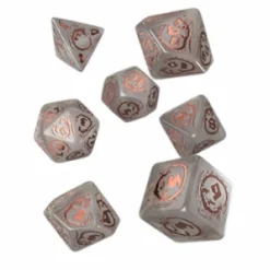 Q-Workshop Dobbelstenen>Dragonsquartz Dice (7)