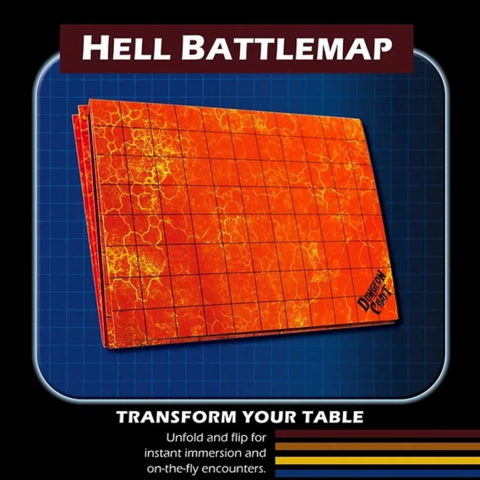 1985 Games Battlemats>Dungeon Craft Battlemaps - Hell Pack