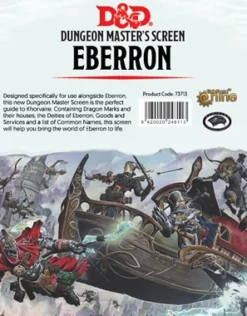 Gale Force 9 Sourcebooks>Dungeons & Dragons Dm Screen Eberron