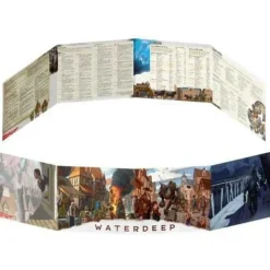 Wizards of the Coast Adventures Books>Dungeons & Dragons: Waterdeep Dragon Heist Dm Screen