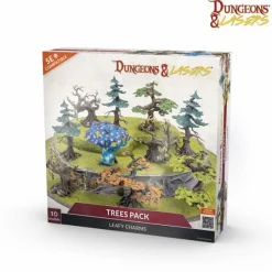 Archon Studios Miniaturen>Dungeons & Lasers - Trees Pack