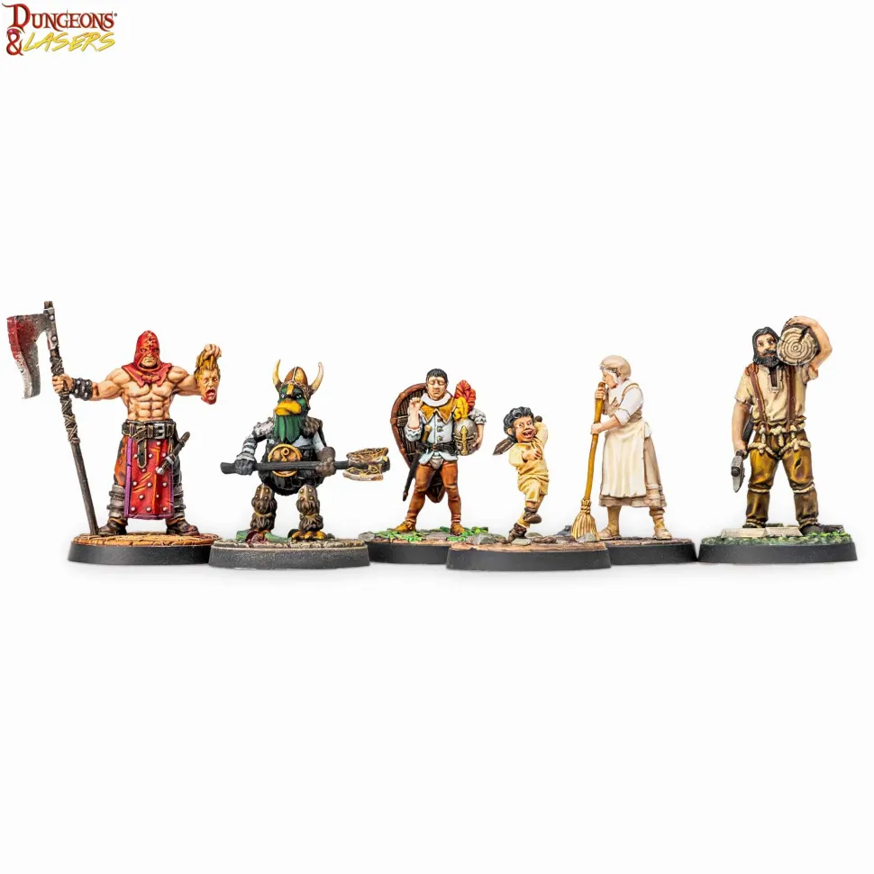 Archon Studios Miniaturen>Dungeons & Lasers Npcs Miniature Pack
