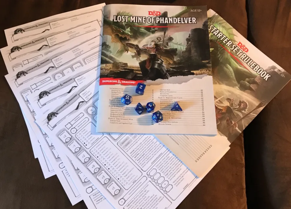 Wizards of the Coast Adventures Books>Dungeons And Dragons Starter Set