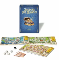Ravensburger Dobbelspellen>Dungeons, Dice And Danger - De/Fr/It/En