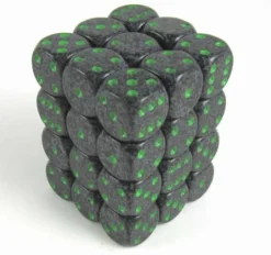 Chessex Dobbelstenen>Earth Speckled D6 12Mm Dobbelsteen Set (36 Stuks)