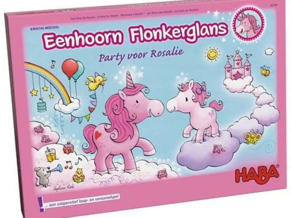 HABA Kinderspellen>Eenhoorn Flonkerglans - Party Voor Rosalie