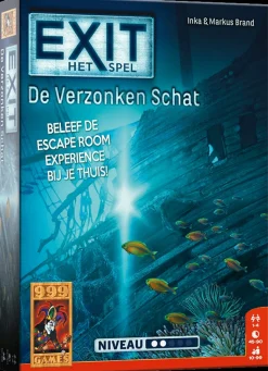 999 Games Exit>Exit - De Verzonken Schat - Breinbreker