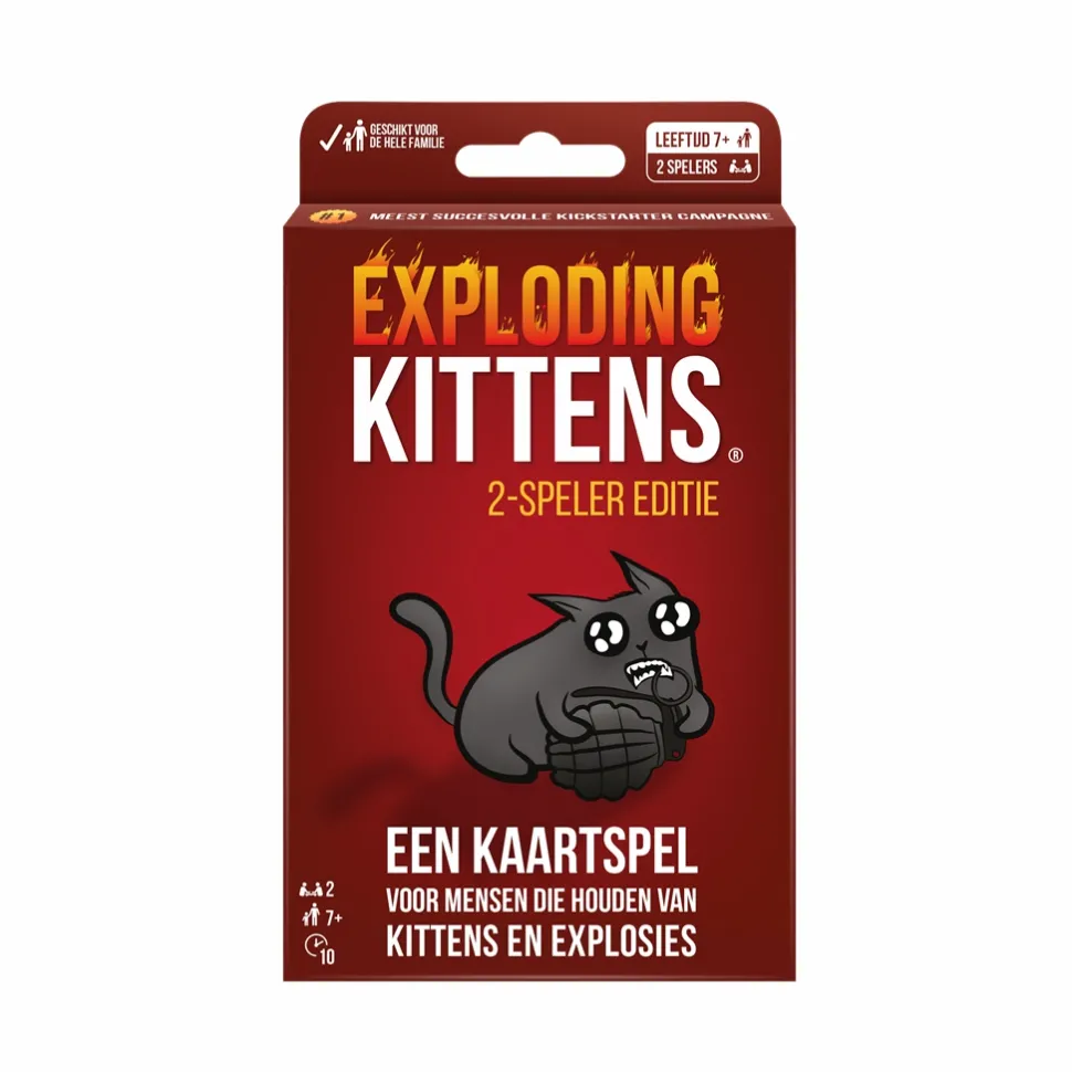 Exploding Kittens 2 Persoonsspellen> 2 Speler Nl