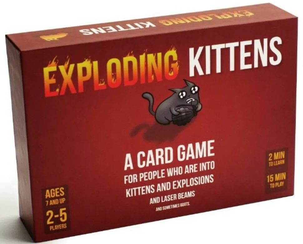 Asmodee Partyspellen>Exploding Kittens: Original Edition