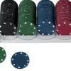 Engelhart Roulette / Poker>Fiches-Box 100 Light 4 Gram 5X20 40 Mm.