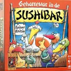 999 Games Dobbelspellen>Geharrewar In De Sushibar - Dobbelspel