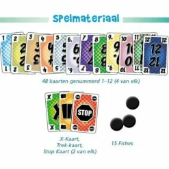 Hot Games Kaartspellen>Geruite Rij-Tjes Kaartspel