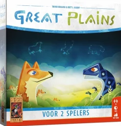 999 Games 2 Persoonsspellen>Great Plains Bordspel