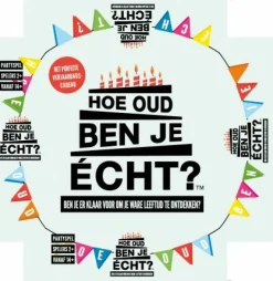 Koelkastpoezie Partyspellen>Hoe Oud Ben Je Echt? - Partyspel