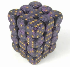 Chessex Gaming Counters>Hurricane Speckled D6 12Mm Dobbelsteen Set (36 Stuks)