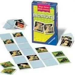 Ravensburger Kinderspellen>Jonge Dieren Memory Pocketspel