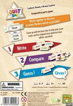 Repos Games Partyspellen>Just One - Partyspel [En]